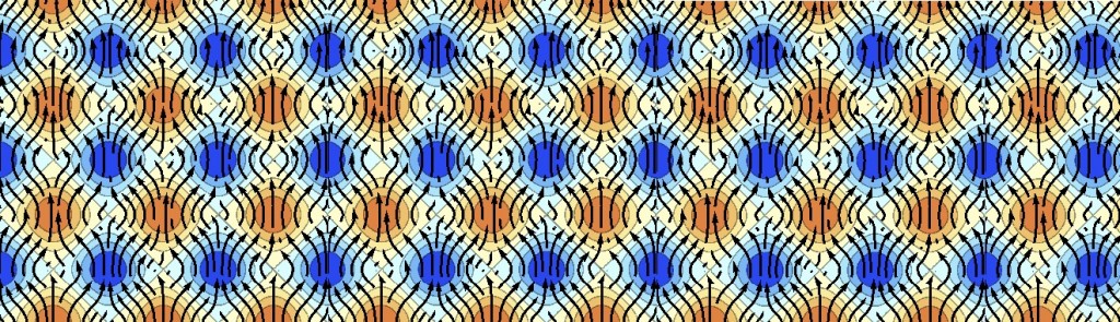 Energy transforms from electric to magnetic and back again in a space-time diagram of a standing wave.